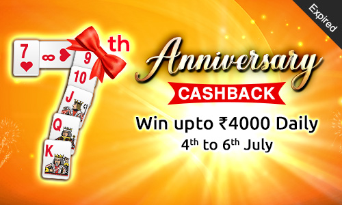 ANNIVERSARY CASHBACK